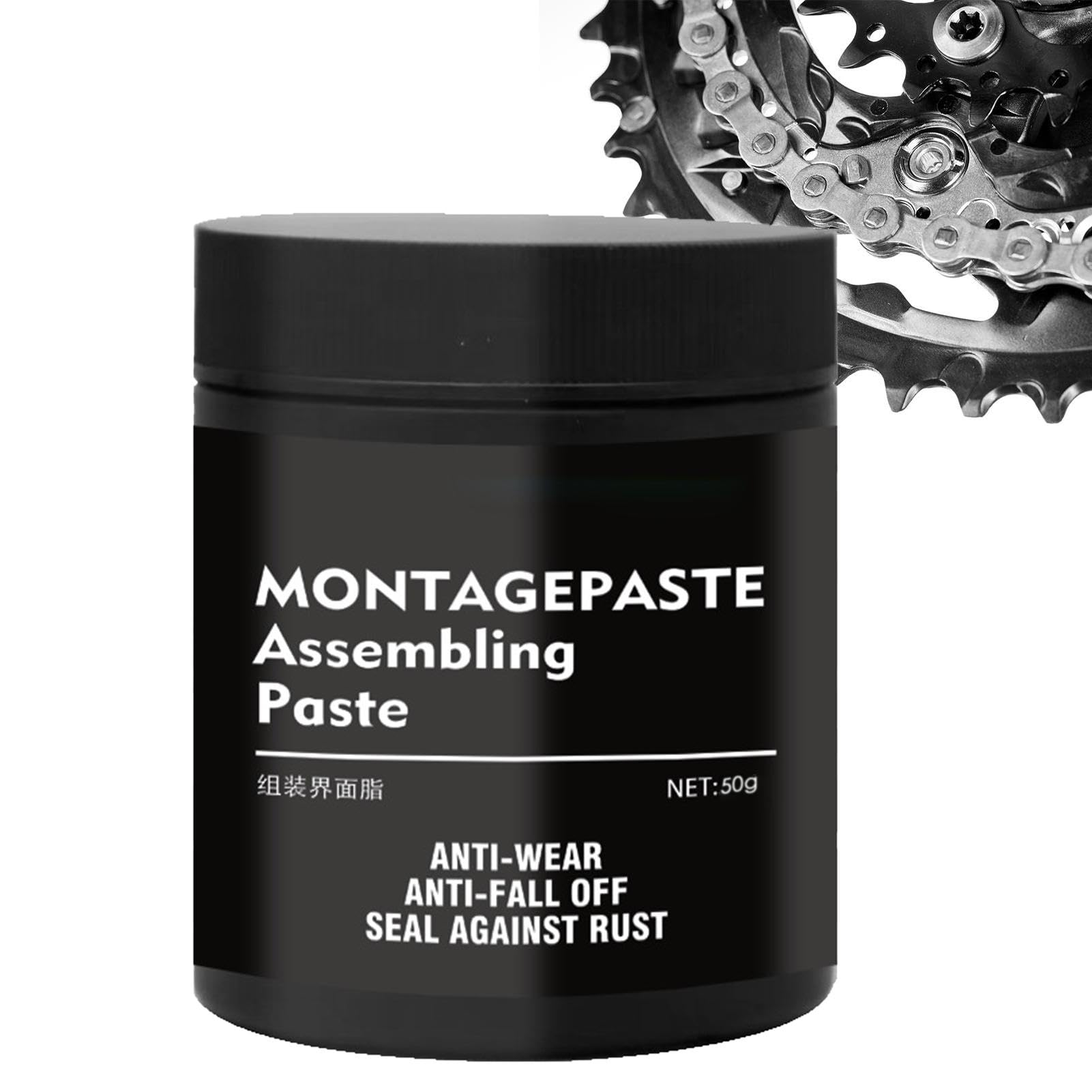 Motorradfett, Fahrradschmiermittel | Lagerschmiermittel Vollsynthetisches Fett,Montagefett, Pedalfett, Mehrzweckfett, Fahrradfett und Schmiermittel für Radlager Motorradfett, Fahrradschmiermittel | Lagerschmiermittel Vollsynthetisches Fett,Montagefett, Pedalfett, Mehrzweckfett, Fahrradfett und Schmiermittel für Radlager von Generisch