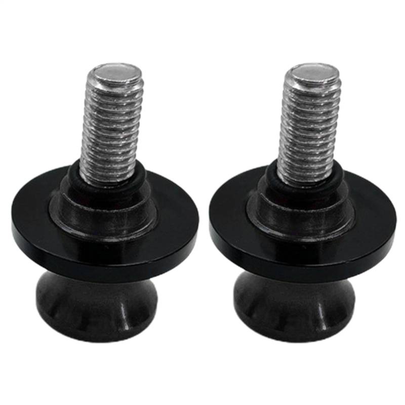 Motorradschwung Arm Spool - Aluminiumschwungschutz | Slider-Anti-Kollisionsbecher | Anti-Fall-Vordergabel Stoßfänger | Anti-Fall-Dämpfung | Motorrad -Crash -Zubehör | Aluminium Drop Cup Wheel für Männ von Generisch