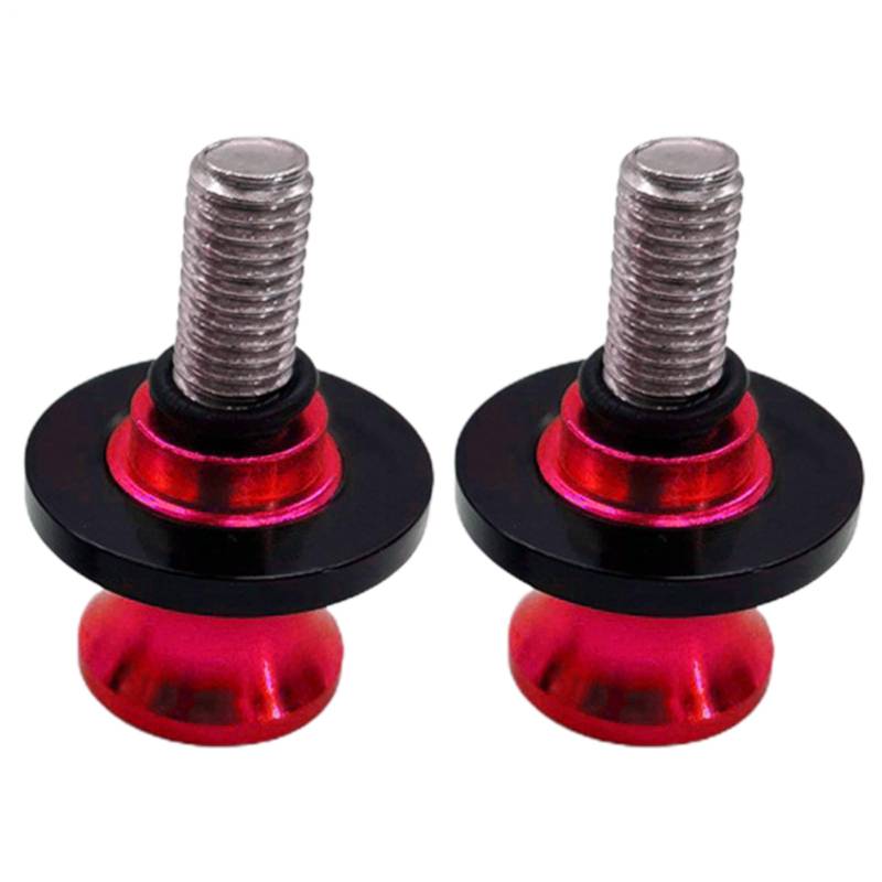Motorradschwung Arm Spool - Aluminiumschwungschutz | Slider-Anti-Kollisionsbecher | Anti-Fall-Vordergabel Stoßfänger | Anti-Fall-Dämpfung | Motorrad -Crash -Zubehör | Aluminium Drop Cup Wheel für Männ von Generisch
