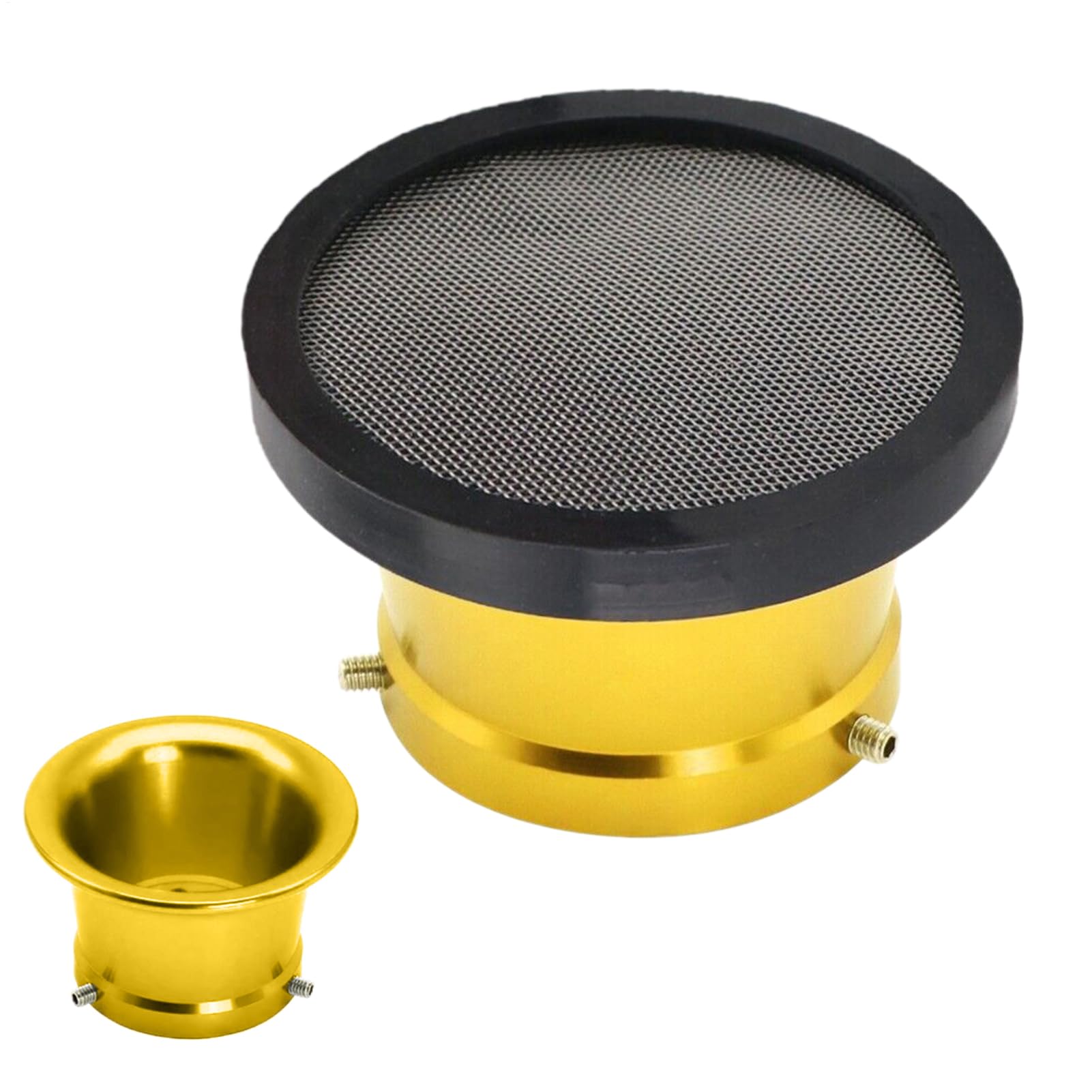 Motorradwindhornbecher, Motorradlufthornbecher,Motorrad -Vergaser Windcup -Schnittstellenbecher - Filterbecher Hornluftfilter mit Netz, Ersatz Aluminiumlegierung Windhornbecher 40 mm 44 mm Motorradwindhornbecher, Motorradlufthornbecher,Motorrad -Vergaser Windcup -Schnittstellenbecher - Filterbecher Hornluftfilter mit Netz, Ersatz Aluminiumlegierung Windhornbecher 40 mm 44 mm von Generisch