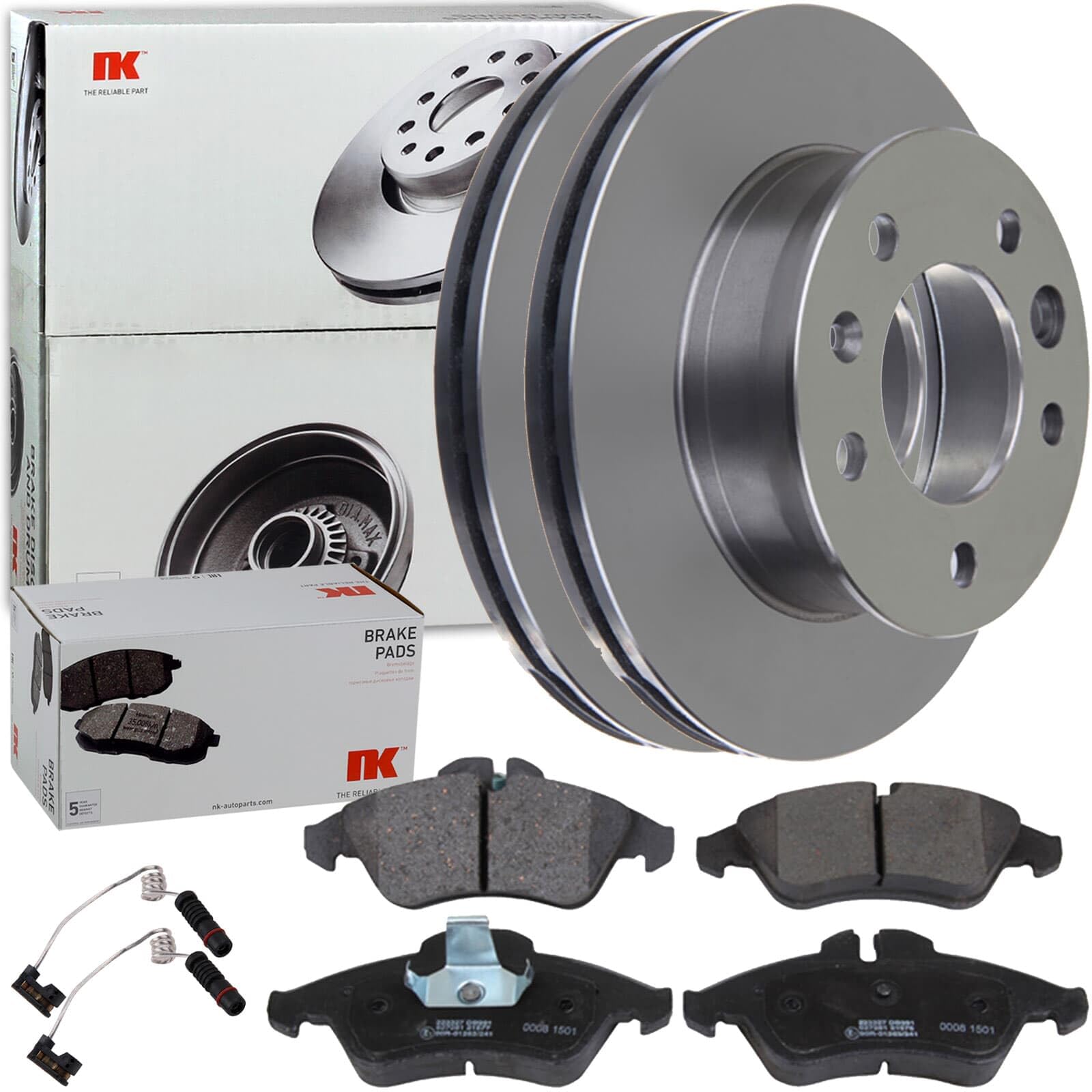 NK Bremsscheiben + Beläge vorne passend für MB Sprinter 901 902 903 LT28 LT35 NK Bremsscheiben + Beläge vorne passend für MB Sprinter 901 902 903 LT28 LT35 von Generisch