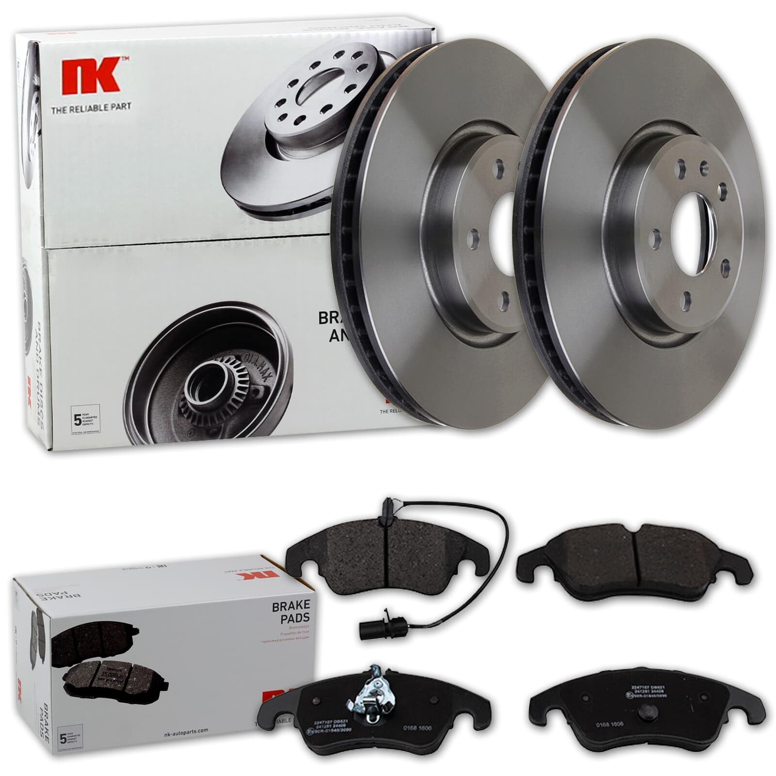 NK Bremsscheiben 320mm + Beläge vorne passend für A6 C7 4G + A7 4G NK Bremsscheiben 320mm + Beläge vorne passend für A6 C7 4G + A7 4G von Generisch