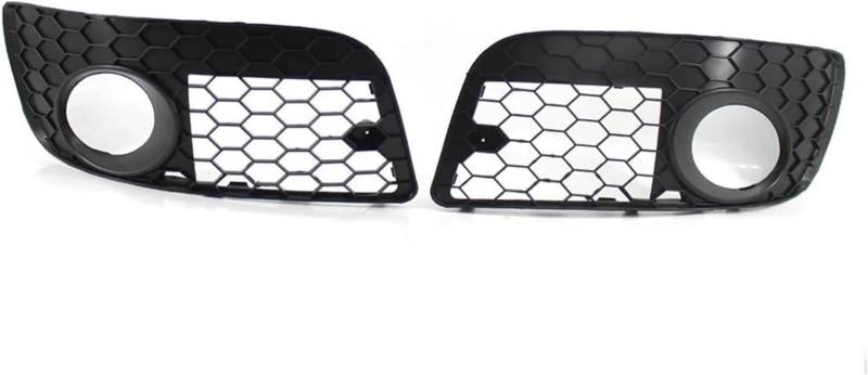 Nebelscheinwerfergitter 2 stücke Auto Front Nebel Licht Kühlergrill Grill Nebel Lampe Kühlergrill Abdeckung Für VW Für Golf 5 GTI(B) von Generisch