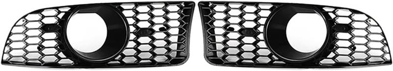 Nebelscheinwerfergitter 2x Auto Kühlergrill Grill Unteren Stoßfänger Nebel Licht Abdeckung Trim Für BMW E90 2004-2012 Kühlergrills von Generisch