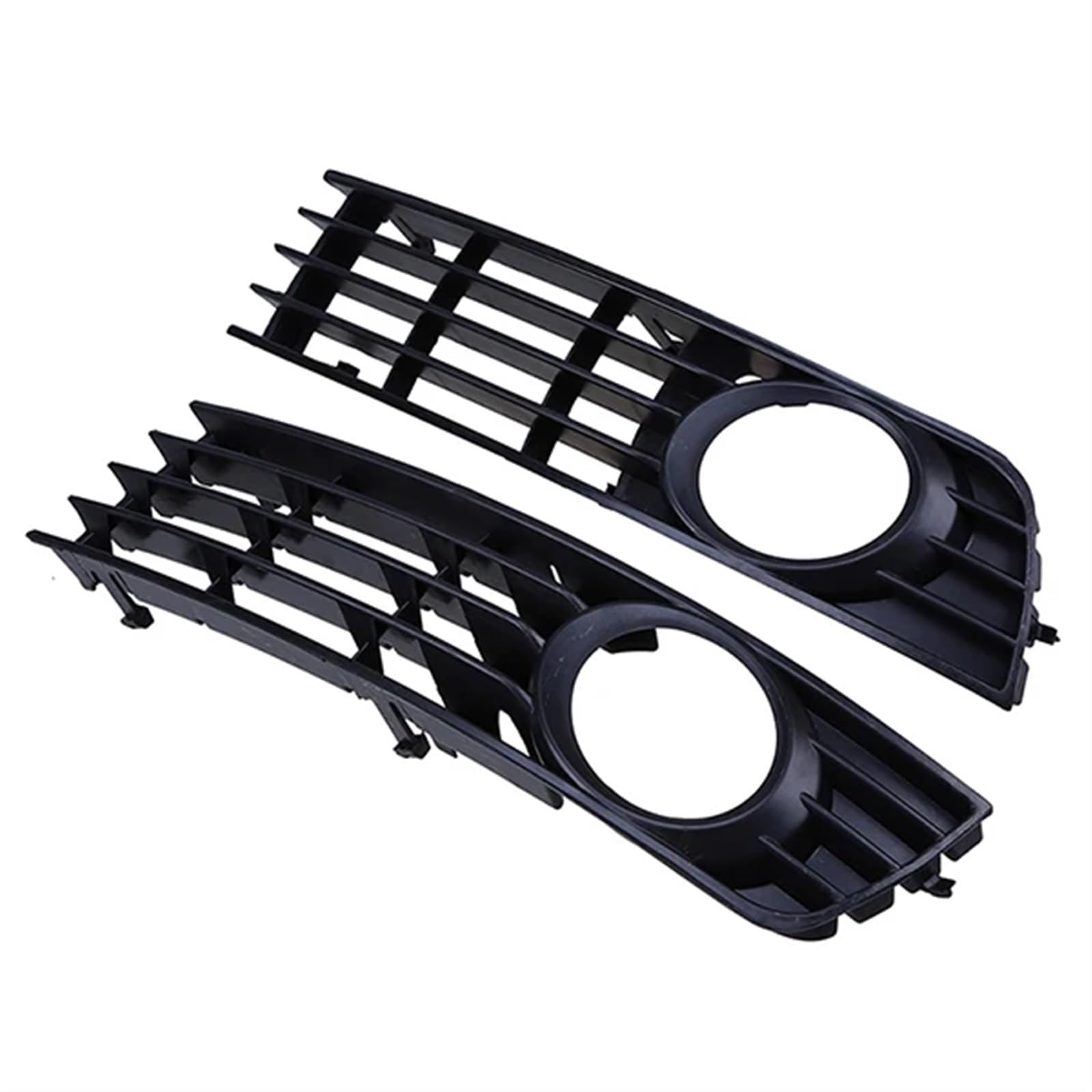 Nebelscheinwerfergitter Auto Center Nebel Lichter Kühlergrill Abdeckung Vorne Unteren Stoßfänger Seite Racing Grills A4 B6 für Limousine 2002 2003 2004 auto Außen Teile Kühlergrills(1 Pair) von Generisch