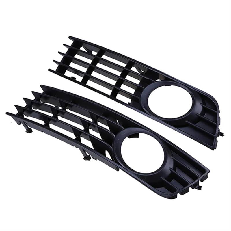 Nebelscheinwerfergitter Auto Center Nebel Lichter Kühlergrill Abdeckung Vorne Unteren Stoßfänger Seite Racing Grills A4 B6 für Limousine 2002 2003 2004 auto Außen Teile Kühlergrills(1 Pair) von Generisch