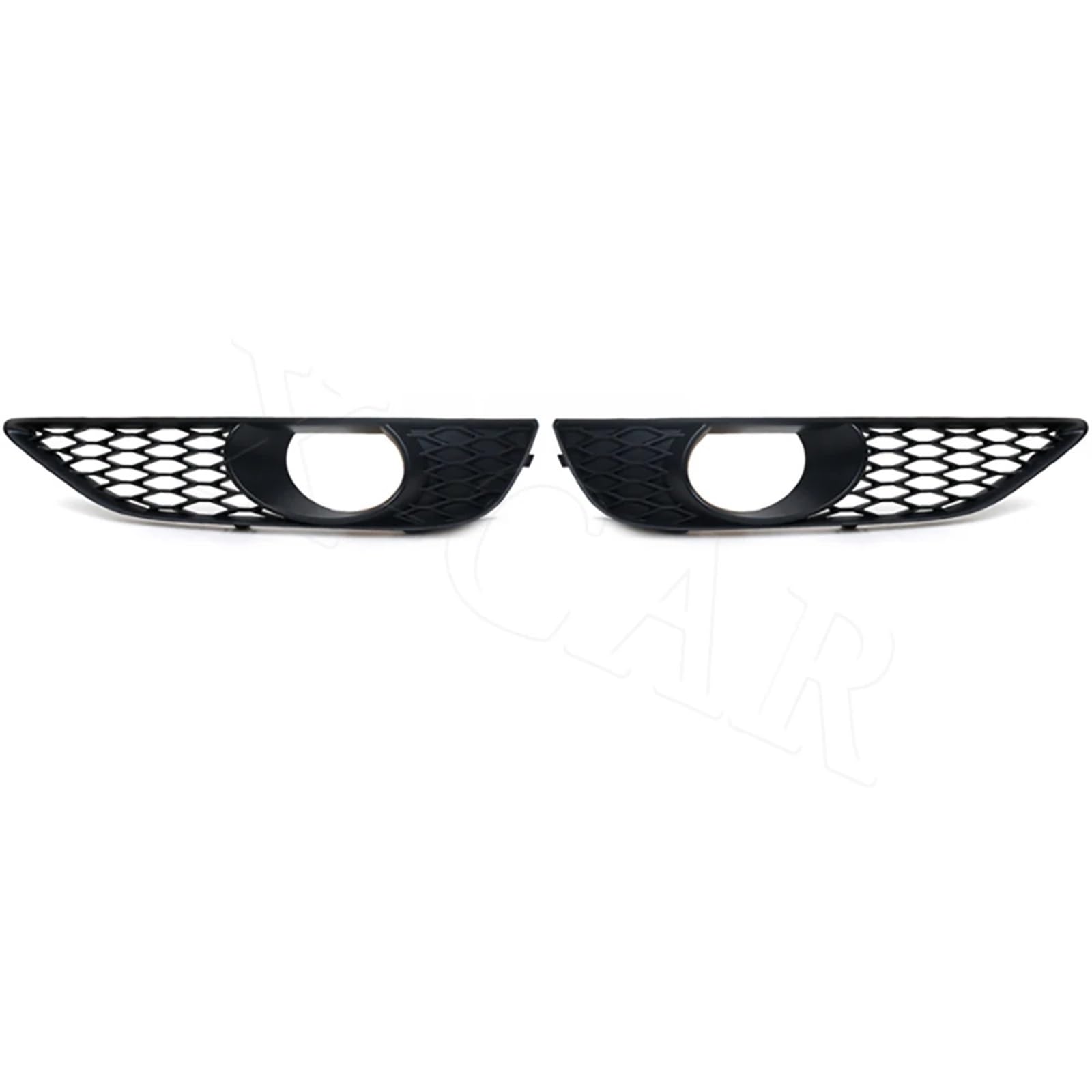 Nebelscheinwerfergitter Auto-Frontstoßstange, Nebelscheinwerfergitter, Renngitter, Abdeckung links und rechts, Q7 4L SLine 2009–2014 Kühlergrills(1Pair) von Generisch