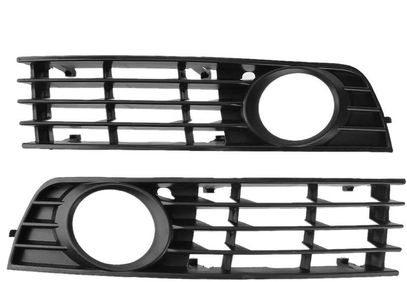 Nebelscheinwerfergitter Für A4 B6 2002-2005 Frontschürze Unteren Nebel Licht Kühlergrill Abdeckung Auto Vorderen Stoßfänger Kühlergrills von Generisch