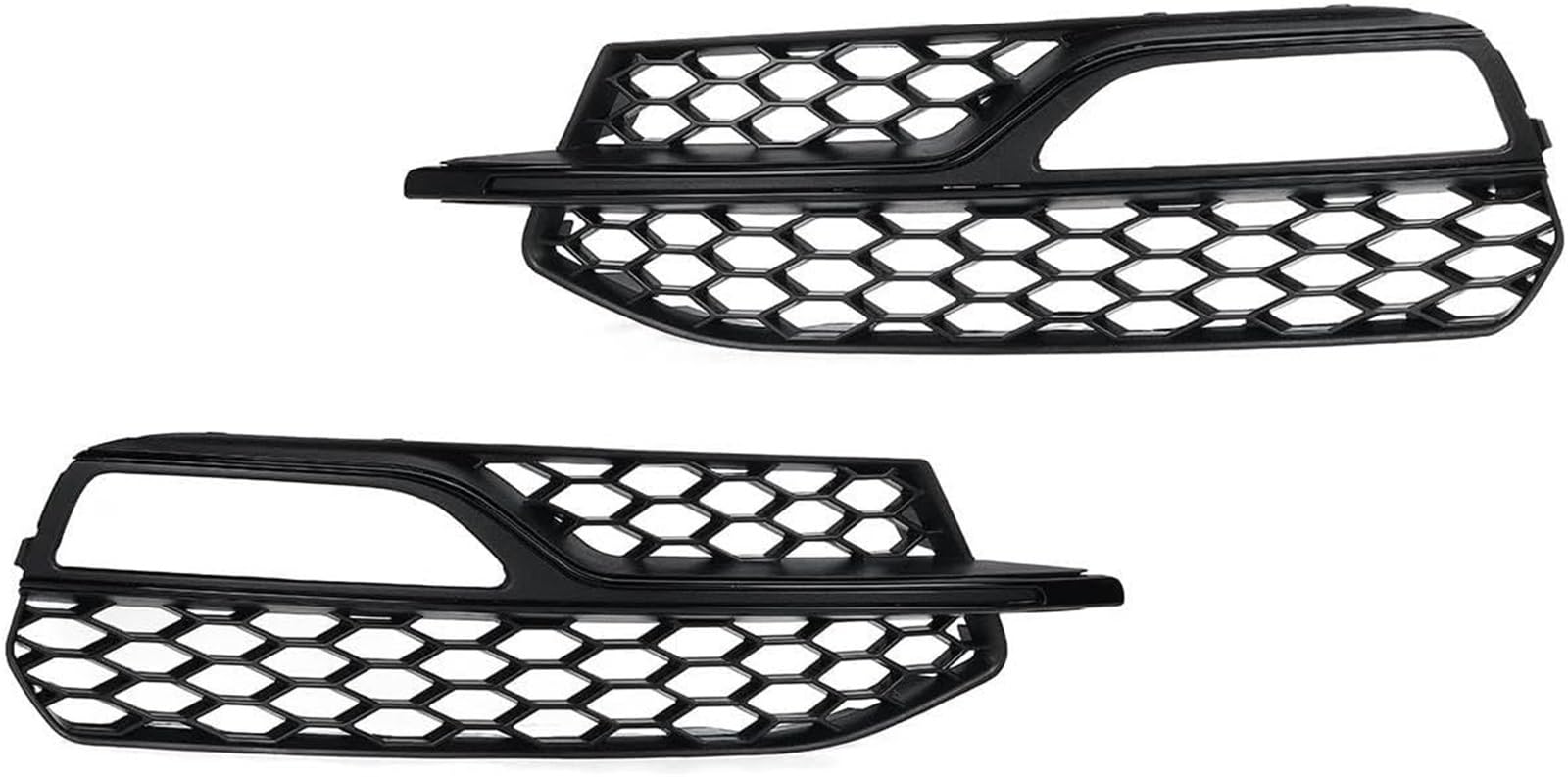 Nebelscheinwerfergitter Für S3 A3 2014-2016 Auto Front Stoßstange Nebel Licht Kühlergrill Grill Nebel Lampe Abdeckung(Chrome Silver) von Generisch