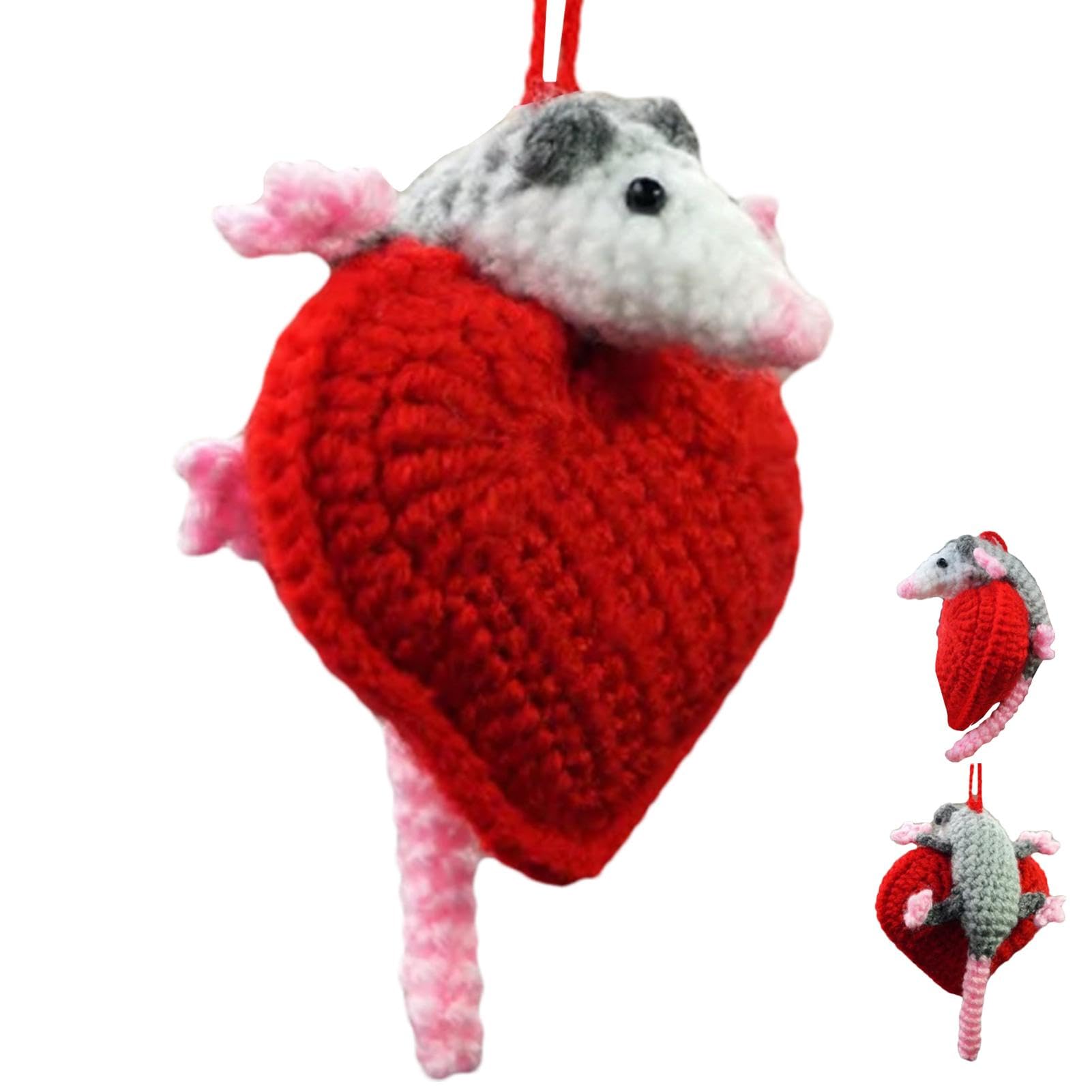 Opossum Car Ornament, Rearview Opossum Decors, Crochet Car Accessory, Hangable Car Decoration, Handmade Car Charm, Unique Car Interior, Cute Opossum Plush, Vehicle Hanging Ornaments Opossum Car Ornament, Rearview Opossum Decors, Crochet Car Accessory, Hangable Car Decoration, Handmade Car Charm, Unique Car Interior, Cute Opossum Plush, Vehicle Hanging Ornaments von Generisch