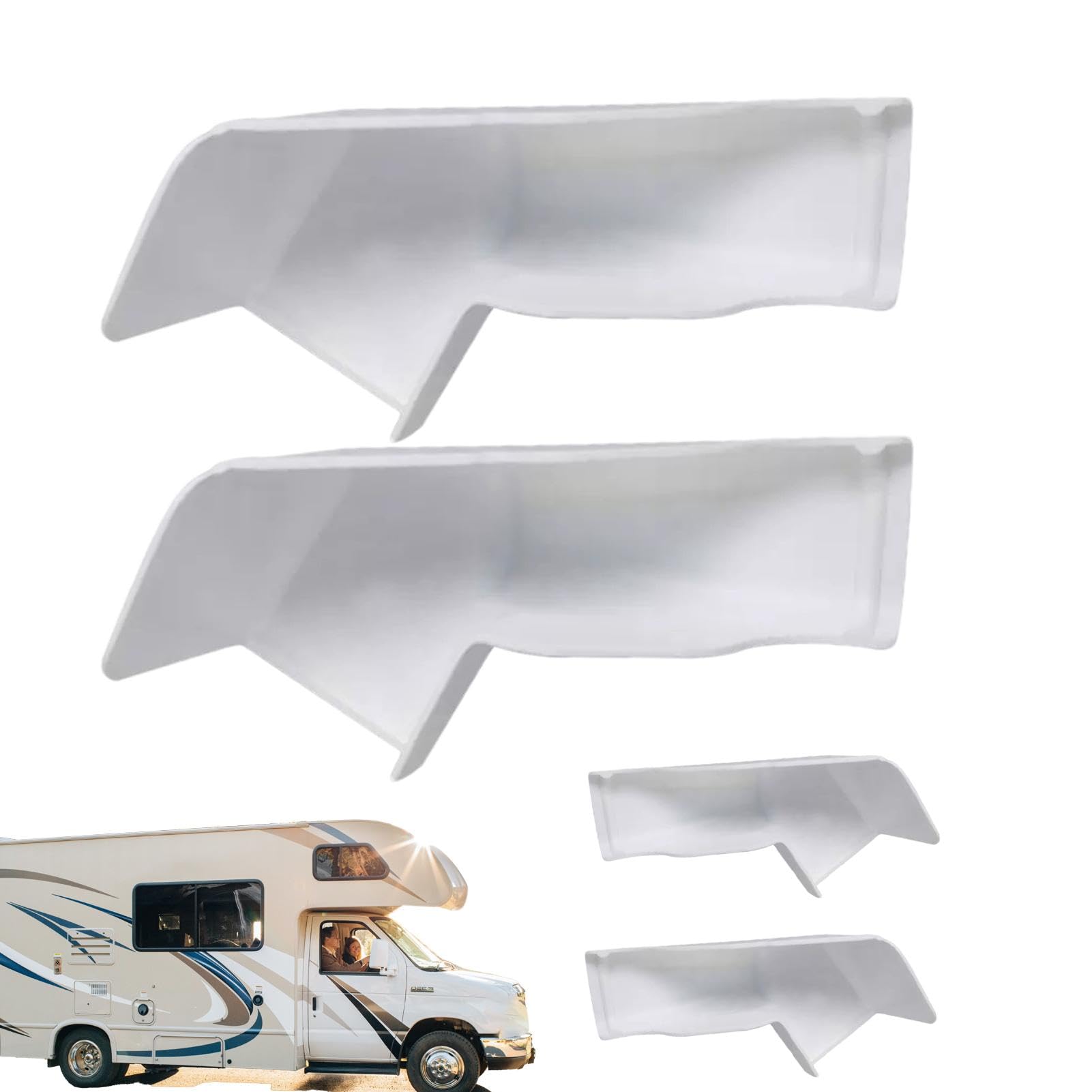 RV-Dachrinnenauslauf für Wohnmobile, lange Version – RV-Dachrinnenverlängerung links und rechts, um Regenwasser von Ihrem Wohnmobil fernzuleiten RV-Dachrinnenauslauf für Wohnmobile, lange Version – RV-Dachrinnenverlängerung links und rechts, um Regenwasser von Ihrem Wohnmobil fernzuleiten von Generisch