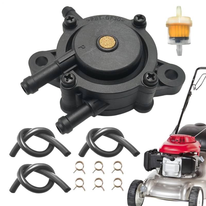 Rasenmäher Traktor Ölpumpe mit Filter | Rasenmäher Ölpumpe mit Filter | Verschleißfeste und hocheffiziente Ersatzteile für Kleinmotoren von Generisch