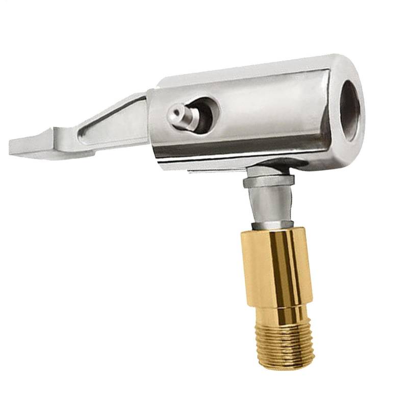 Reifenluft -Chucks - Reifenventilluftpumpe Clip | Inflatorschlauch-Adapter-Reifen-Chuck, Reifenventil--Stecker, Schnellverbindungs-Reifen-Chuck, Inflator-Ansatzluft Chuck Schnellanschluss Für D von Generisch