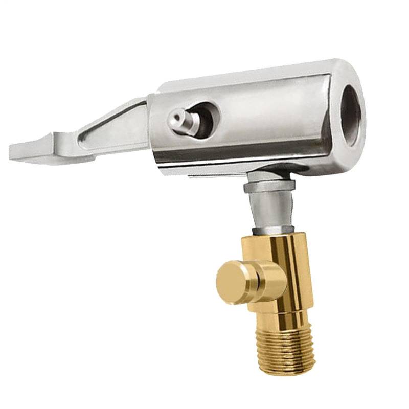 Reifenluft -Chucks - Reifenventilluftpumpe Clip | Inflatorschlauch-Adapter-Reifen-Chuck, Reifenventil--Stecker, Schnellverbindungs-Reifen-Chuck, Inflator-Ansatzluft Chuck Schnellanschluss Für D von Generisch