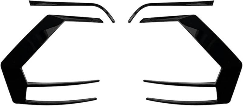 Rennsport-Spoiler Für Golf 7 2012-2015 R400 Hinten Lampe Abdeckung Hinten Bumper Spoiler Canard Auto Spoiler Auto-Frontspoiler von Generisch