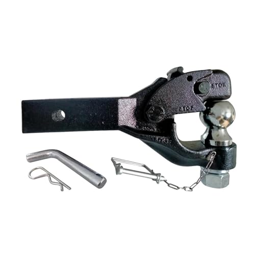 Robuste Anhängerkupplung mit Pintle-Haken und Abschleppempfänger, für sicheres Abschleppen von LKWs und Booten, verbessert die Sicherheit und Effizienz des Abschleppens Robuste Anhängerkupplung mit Pintle-Haken und Abschleppempfänger, für sicheres Abschleppen von LKWs und Booten, verbessert die Sicherheit und Effizienz des Abschleppens von Generisch