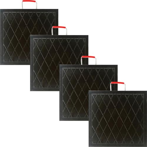 Robuste Ausleger-Pads für Kran- und Fahrzeugstabilisierung, hochdichte Polyethylen-Wagenheber-Pads für sicheres Nivellieren von Generisch