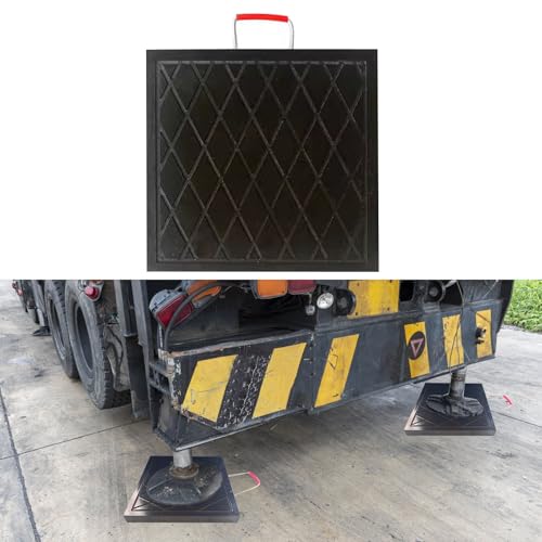 Robuste Ausleger-Pads – stapelbare stabilisierende Wagenheber-Landematte für Wohnmobile, Wohnmobile und Anhänger – langlebige, rutschfeste Lösung Robuste Ausleger-Pads – stapelbare stabilisierende Wagenheber-Landematte für Wohnmobile, Wohnmobile und Anhänger – langlebige, rutschfeste Lösung von Generisch