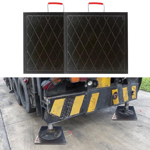 Robuste Ausleger-Pads – stapelbare stabilisierende Wagenheber-Landematte für Wohnmobile, Wohnmobile und Anhänger – langlebige, rutschfeste Lösung von Generisch