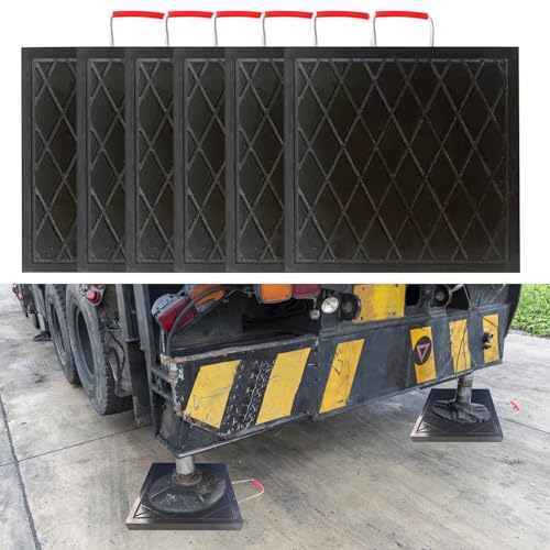 Robuste Ausleger-Pads – stapelbare stabilisierende Wagenheber-Landematte für Wohnmobile, Wohnmobile und Anhänger – langlebige, rutschfeste Lösung Robuste Ausleger-Pads – stapelbare stabilisierende Wagenheber-Landematte für Wohnmobile, Wohnmobile und Anhänger – langlebige, rutschfeste Lösung von Generisch