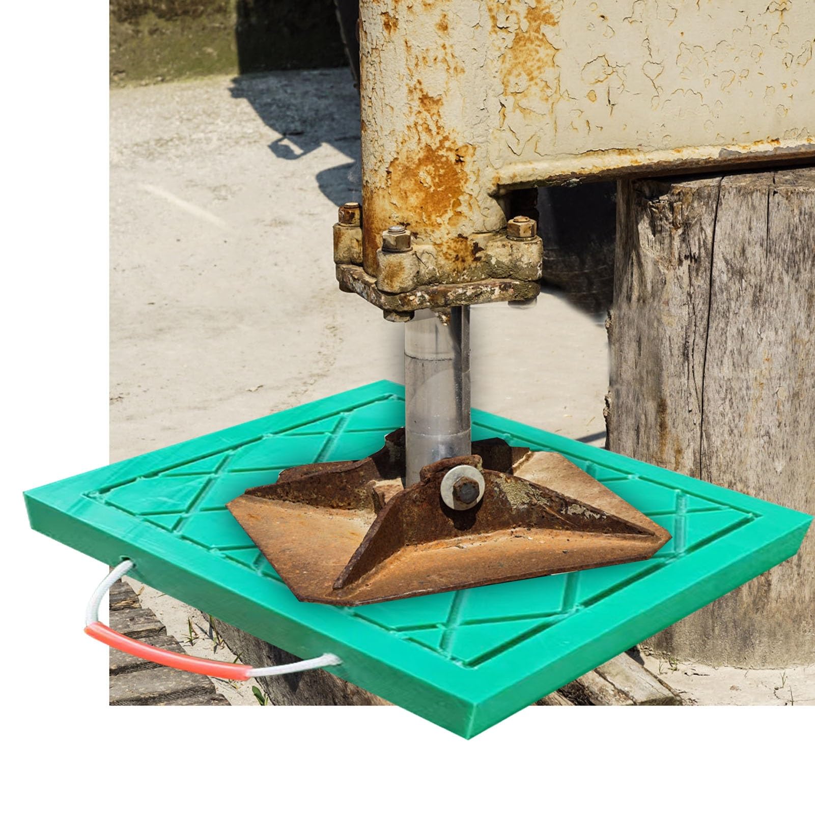 Robuste RV-Wagenheber-Stabilisator-Pads – langlebige Auslegerunterstützung für Kran, Wrecker, Abschleppwagen Robuste RV-Wagenheber-Stabilisator-Pads – langlebige Auslegerunterstützung für Kran, Wrecker, Abschleppwagen von Generisch
