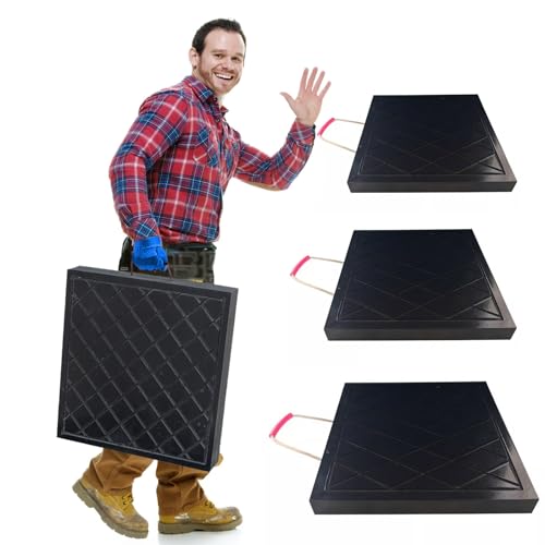 Robuste Stabilisator-Wagenheber-Pads – rutschfeste Unterstützung für Abschleppwagen, Kräne und Betonpumpen, erhöht die Sicherheit und Stabilität von Generisch