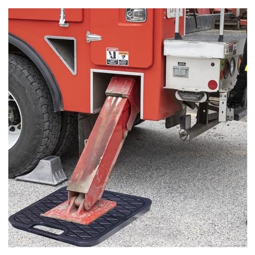 Robuste schwarze Stabilisator-Wagenheber-Pads für Wohnmobile und Wohnmobile, langlebige Ausleger-Nivellierblöcke, verhindern das Einsinken und Stabilisieren auf Beton-/gepflasterten Oberflächen (50 x Robuste schwarze Stabilisator-Wagenheber-Pads für Wohnmobile und Wohnmobile, langlebige Ausleger-Nivellierblöcke, verhindern das Einsinken und Stabilisieren auf Beton-/gepflasterten Oberflächen (50 x von Generisch
