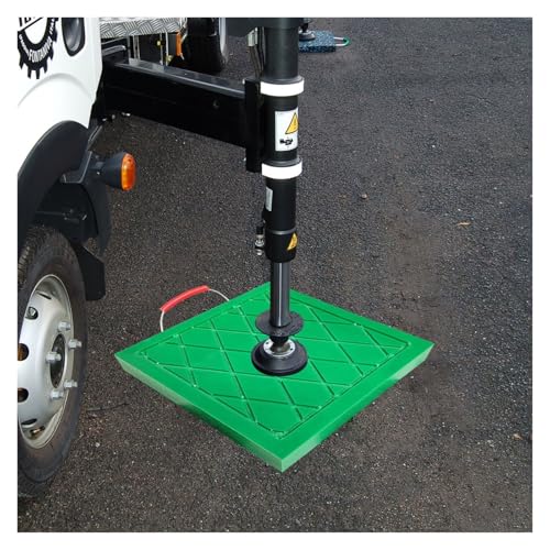 Robuster Ausleger-Wagenheber-Pad – Hochdichte, stapelbare RV-Nivellierunterlage für Abschleppwagen und Wracker, mit tragbarem Seilgriff von Generisch