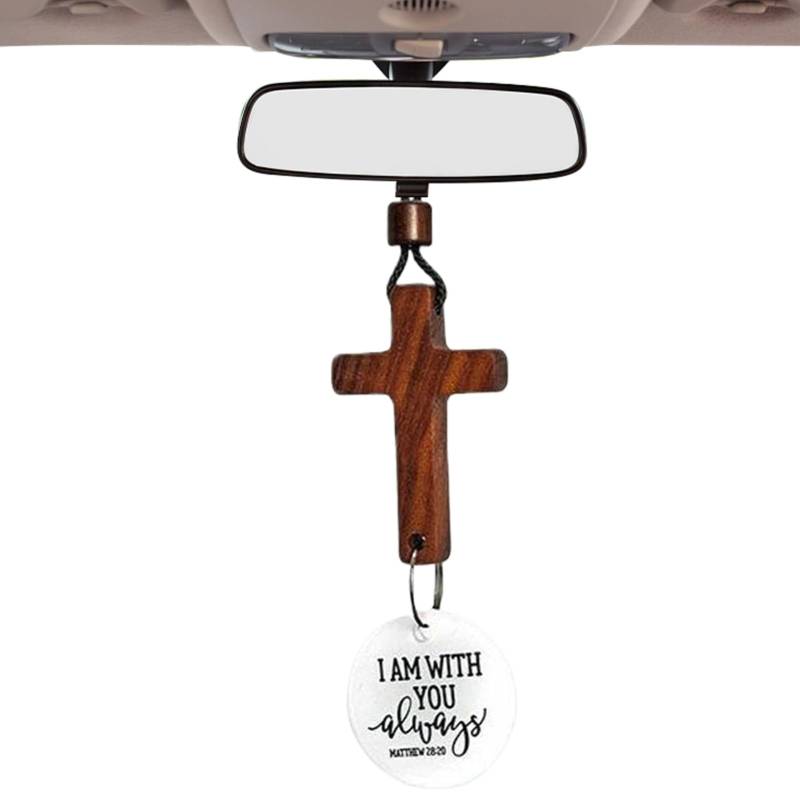 Rückspiegel Deko,Hänge-Dekoration Für Innenspiegel - Religiöser Schmuckanhänger Für Autoinnenraum LKW Zuhause Wohnzimmer Schlafzimmer Kirche von Generisch