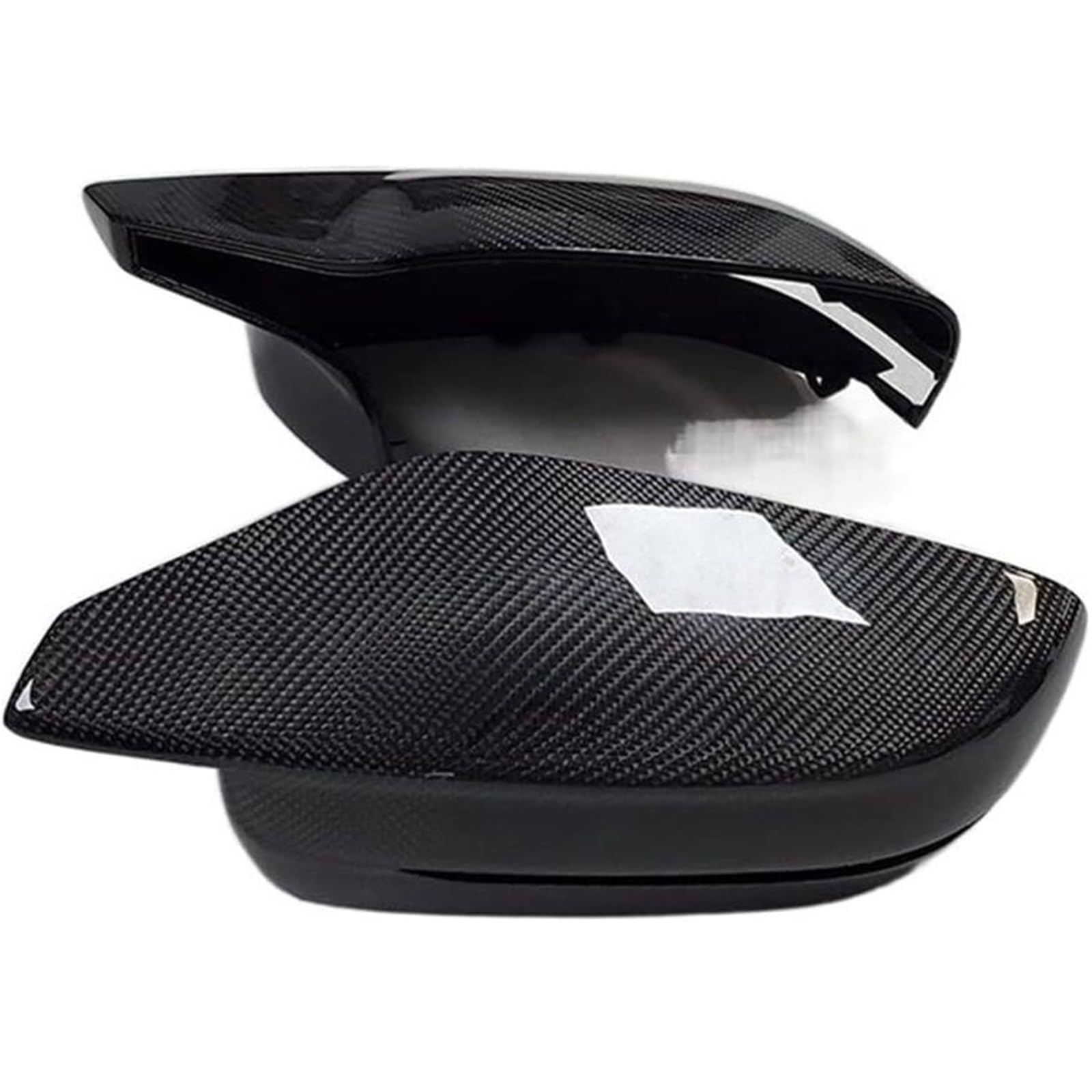 Rückspiegelabdeckung Für BMW M3 M4 G80 G82 G83 2 stücke Ersatz Carbon Fiber Rückspiegel Abdeckung Flügel Auto-Außenspiegel-Abdeckkappen von Generisch