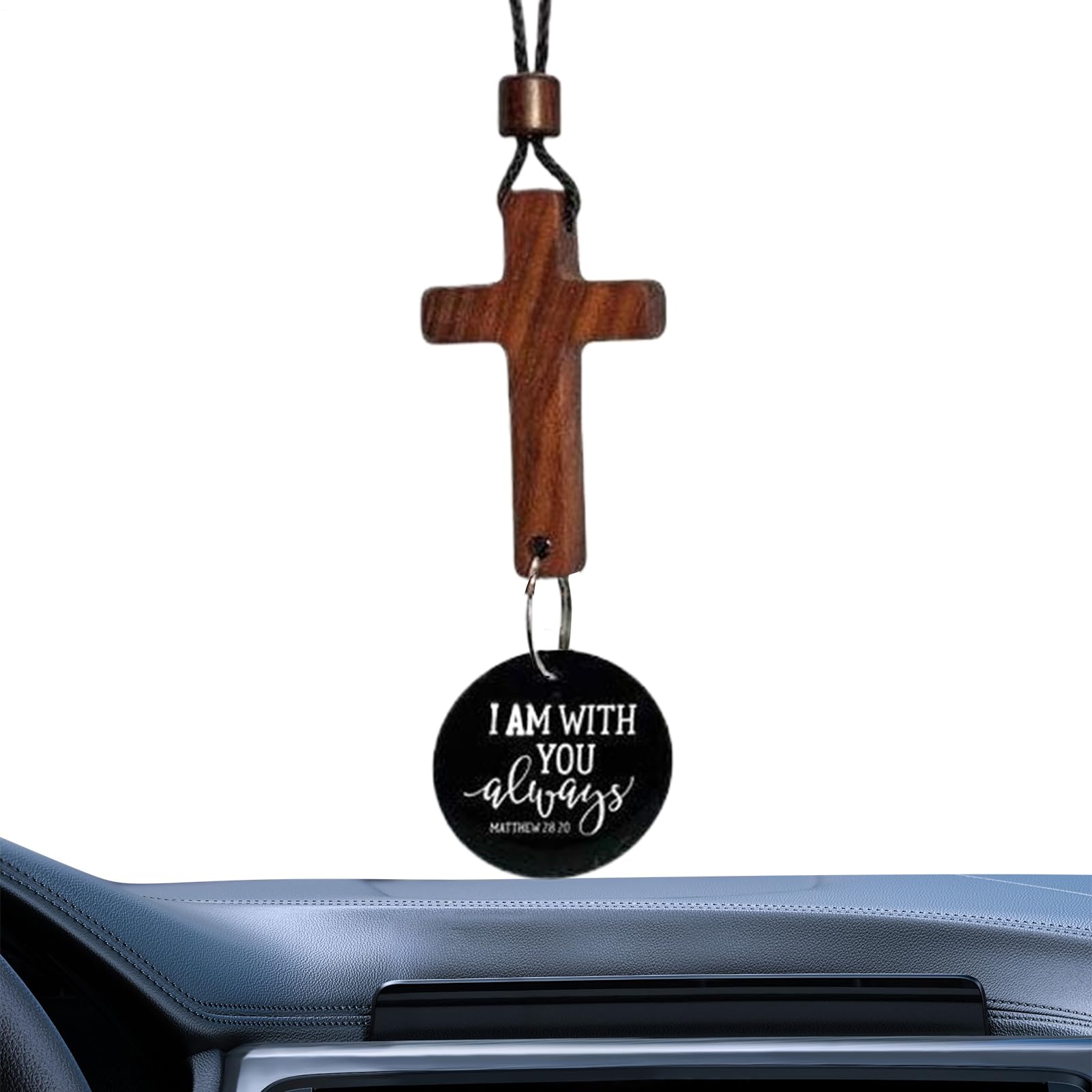 Rückspiegelanhänger Charm | Hänge-Dekoration Für Innenspiegel - Religiöser Schmuckanhänger Für Autoinnenraum LKW Zuhause Wohnzimmer Schlafzimmer Kirche Rückspiegelanhänger Charm | Hänge-Dekoration Für Innenspiegel - Religiöser Schmuckanhänger Für Autoinnenraum LKW Zuhause Wohnzimmer Schlafzimmer Kirche von Generisch