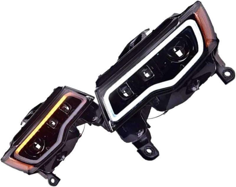 Scheinwerfer Auto Lampen Tagfahrlicht Dynamische Blinker für Jeep für grand für cherokee 2014-2021 Autoscheinwerfer von Generisch