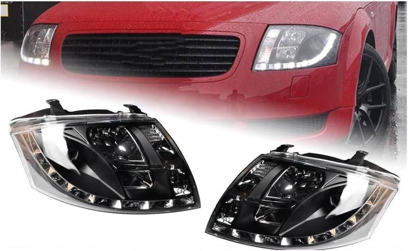 Scheinwerfer Autoscheinwerfer Scheinwerfer Drl Dynamisch für Signalprojektorlinse Für TT 2000-2005 Autoscheinwerfer von Generisch