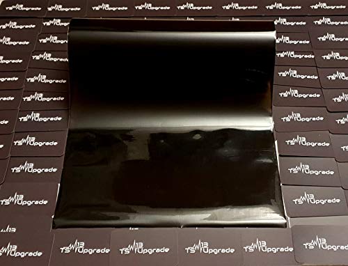 Scheinwerfer Rückleuchten Folie Dunkel Schwarz Black 200x30 cm Tönungsfolie US Tuning Scheinwerfer (Dunkel Schwarz) von Generisch