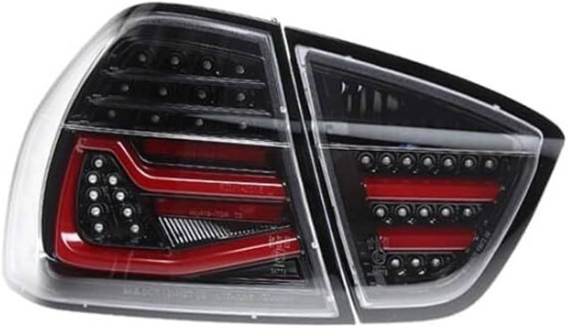 Scheinwerferbaugruppe Geändert Rücklicht Tagfahrlicht Blinker für Signal Bremse Lichter Für BMW 3 Serie 2005-2008 von Generisch