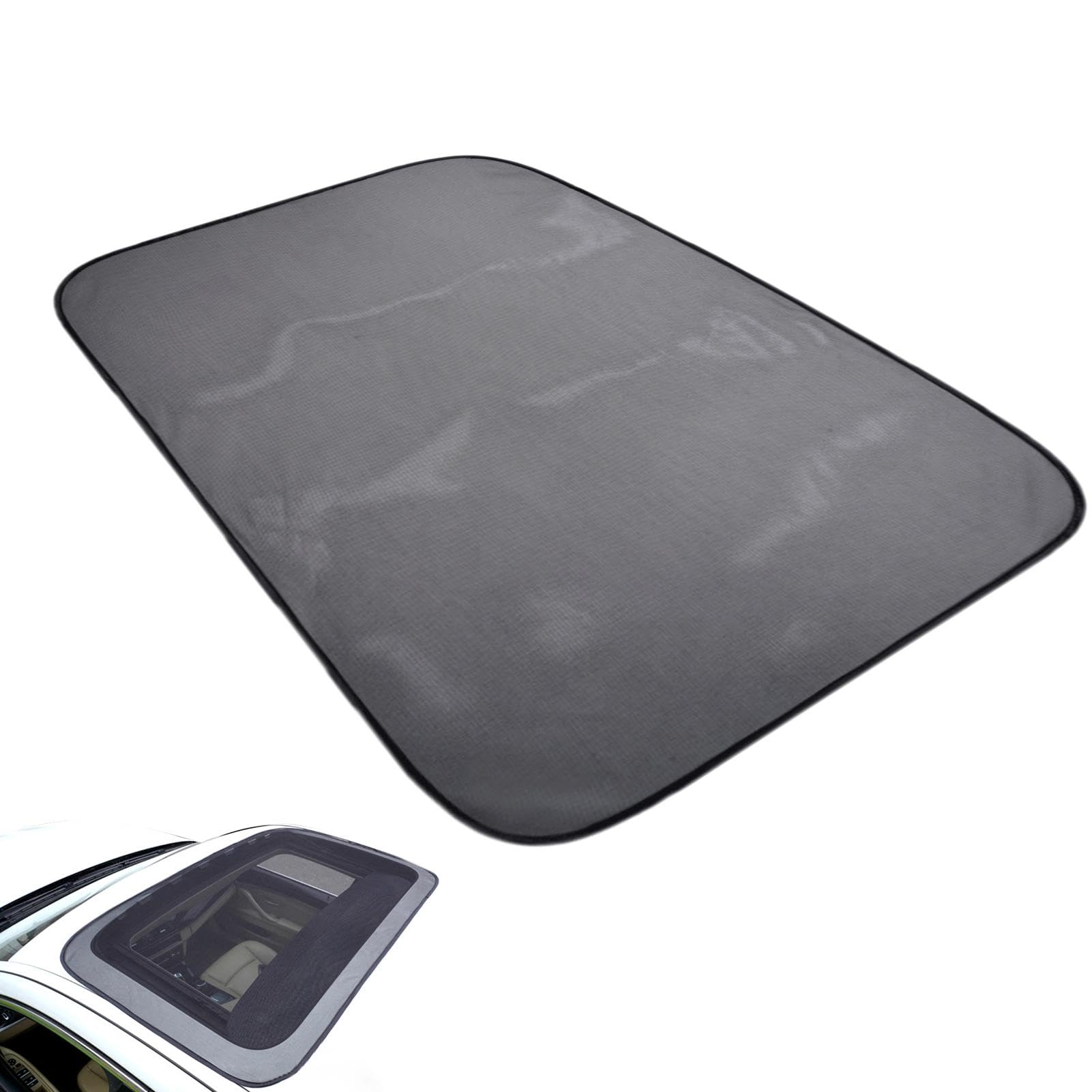 Schiebedachschirm,Schiebedachschirm - Magnetisches Sonnendach, atmungsaktives Netz - Oberlichtschirm, Schiebedach, atmungsaktiv, Autodachabdeckung, Sonnenschutz für Auto, SUV, Wohnmobil, Camping, UV-S Schiebedachschirm,Schiebedachschirm - Magnetisches Sonnendach, atmungsaktives Netz - Oberlichtschirm, Schiebedach, atmungsaktiv, Autodachabdeckung, Sonnenschutz für Auto, SUV, Wohnmobil, Camping, UV-S von Generisch