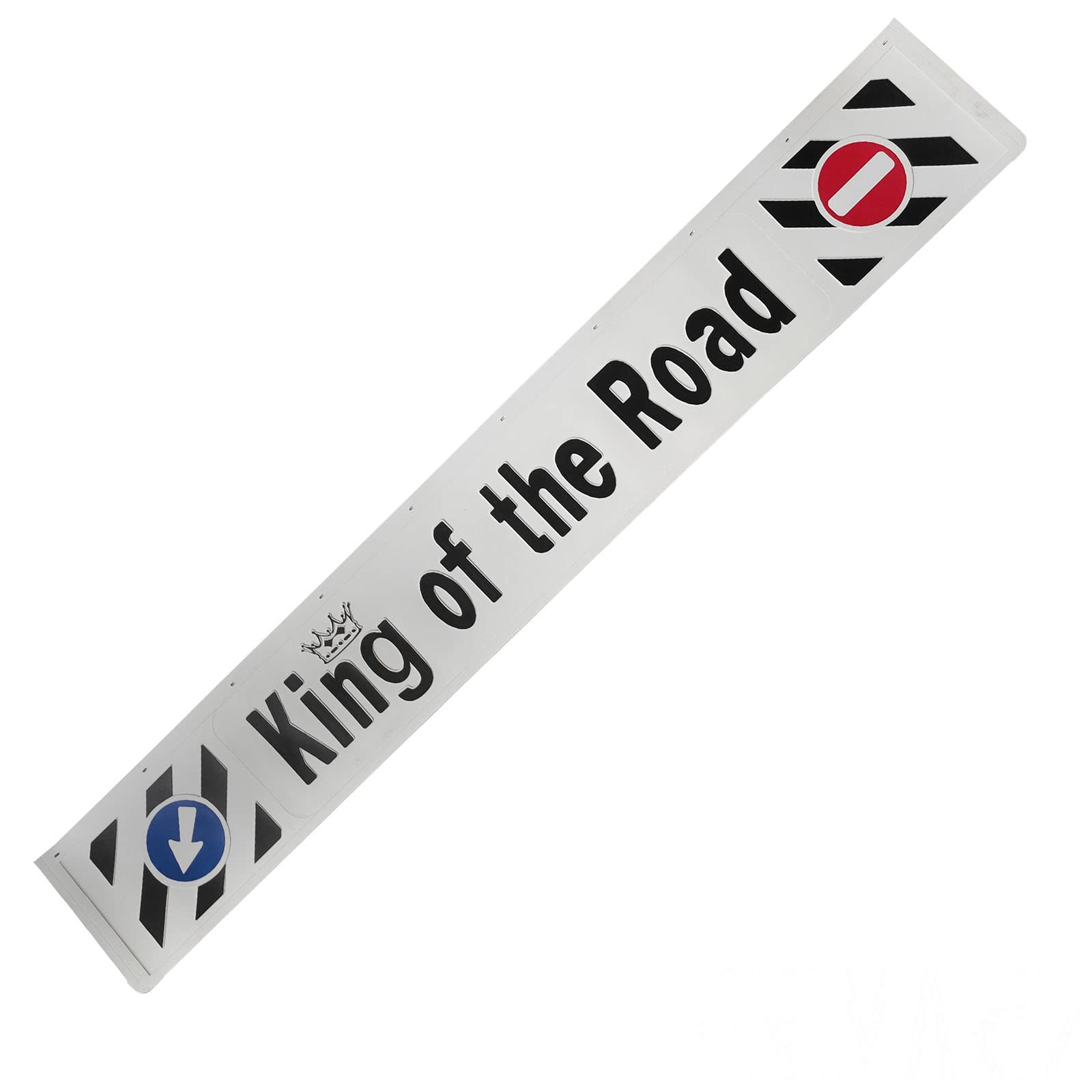 Schmutzfänger Heckschürze Spritzlappen King of The Road LKW 240x35 cm Hartgummi von Generisch