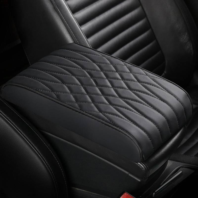 Auto Universeller Armlehnenbox-Matte | Me-mory Cotton Car Armrest Box Pad | Universeller Car Armrest Pad | Auto Armlehne Kissen für SUV, LKW, Fahrzeug von Generisch
