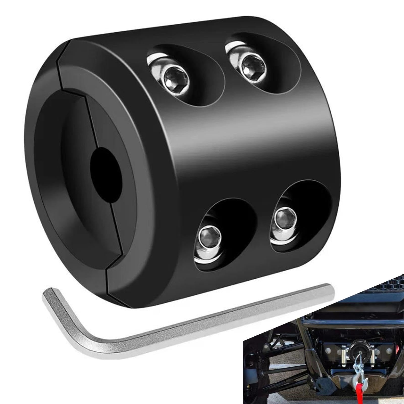 Seilwinden-Hakenstopper – UTV Gummi-Windenhaken, Auto-Modifikations-Windenzubehör, ATV-Haken, Gummi-Winden-Stopp-Drahtschutz, starke Modifikationszubehör zum Schutz von ATV-Winde und Kabel Seilwinden-Hakenstopper – UTV Gummi-Windenhaken, Auto-Modifikations-Windenzubehör, ATV-Haken, Gummi-Winden-Stopp-Drahtschutz, starke Modifikationszubehör zum Schutz von ATV-Winde und Kabel von Generisch