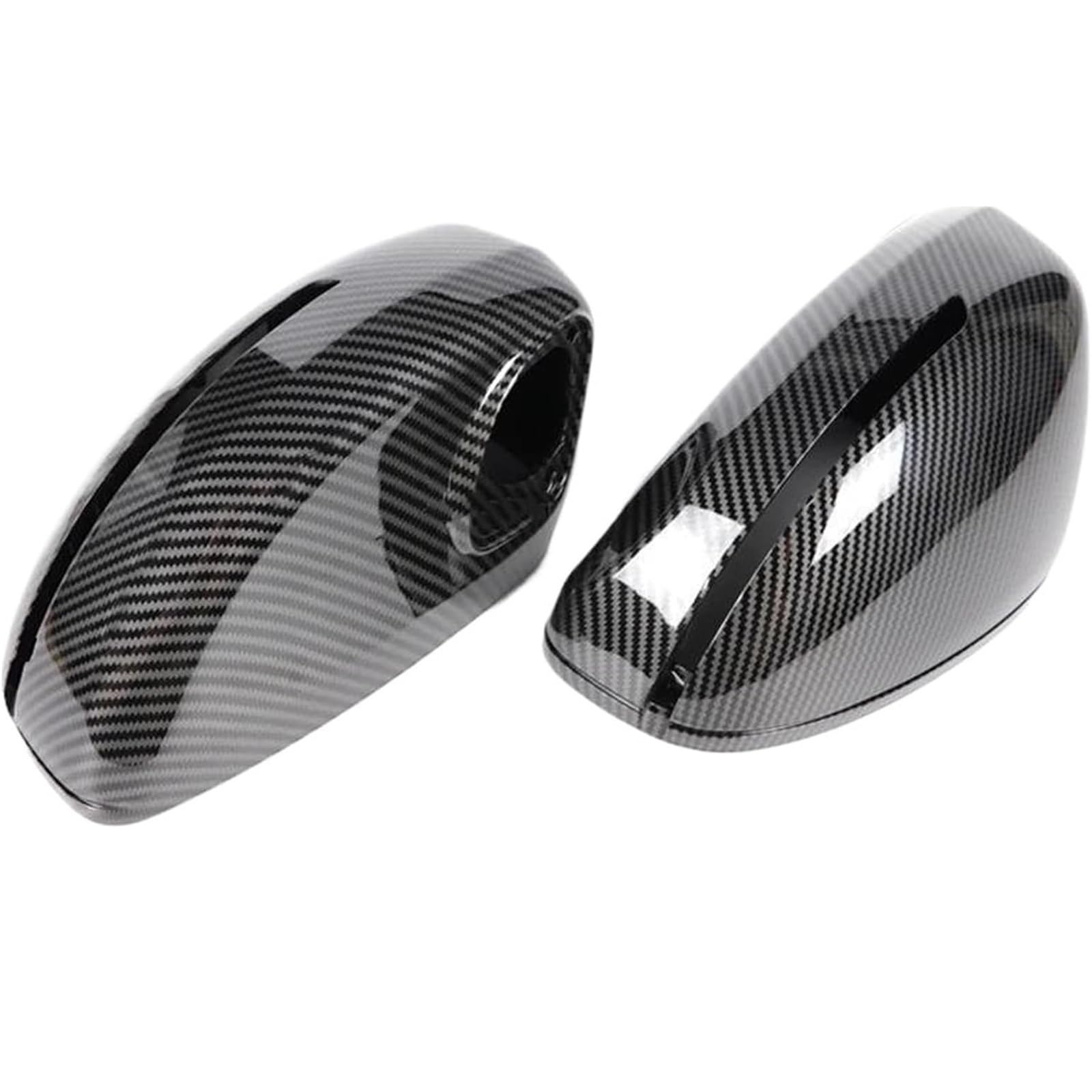 Seitenspiegelabdeckung Auto Seitenspiegelkappen Abdeckung Spiegelabdeckung Auto Außen Rückansicht Kappe Shell Ersatz Fall(Carbon Pattern) von Generisch