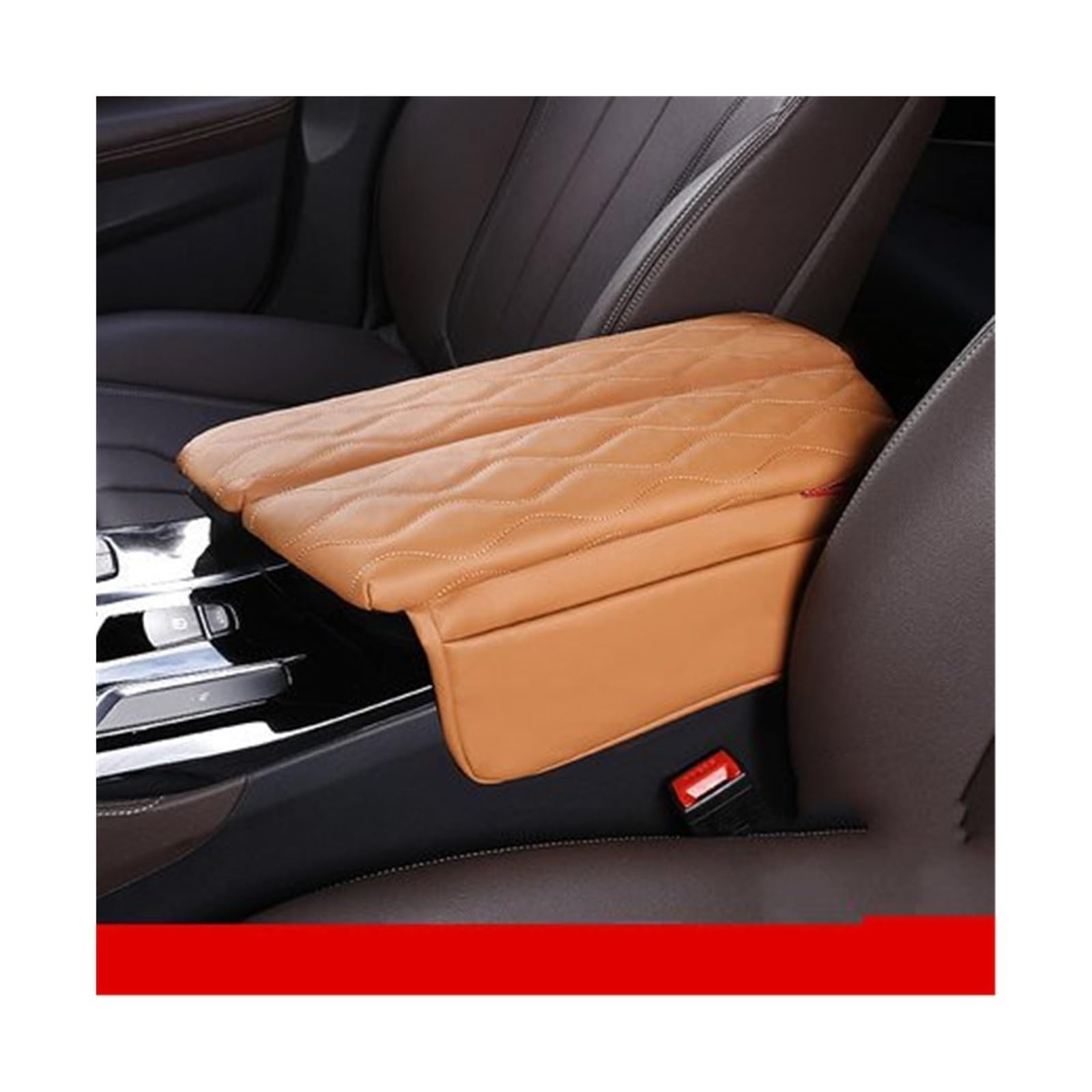 Sitz-Armlehnen-Boxanzug Auto Armlehne Abdeckung Pad Auto Arm Rest Matte Lagerung Box Kissen LHD für BMW 5 Series G30 G38 6GT G32 2018-2022(3) von Generisch
