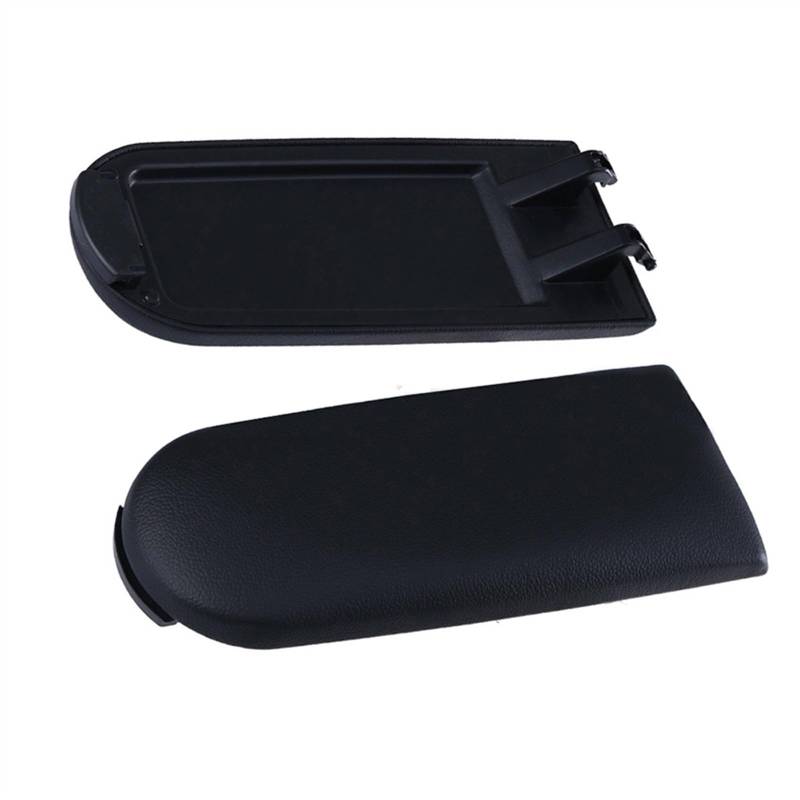 Sitz-Armlehnen-Boxanzug Auto Center Console Armlehne Abdeckung Center Console Cap für VW für PASSAT 1999-2005 für JETTA für Golf für BORA 1999-2009(Schwarz) von Generisch