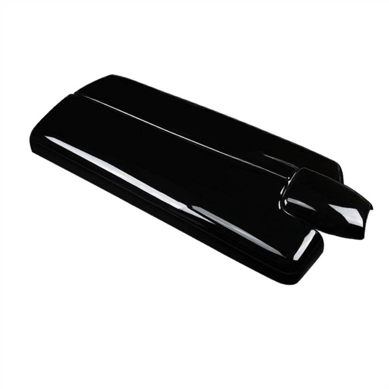 Sitz-Armlehnen-Boxanzug Auto Zentrale Steuerung Armlehne Lagerung Box Panel Trim Abdeckung Dekorative Rahmen für Mercedes für Benz CLS Klasse W218 2012-2017(For E Class W212 black) von Generisch