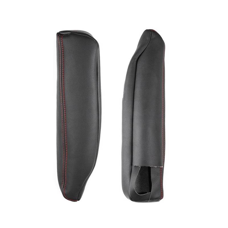 Sitz-Armlehnen-Boxanzug Autositz-Armlehnengriffabdeckung, Mikrofaserleder für mit Schaumstoff für Range für Rover für Sport 2005-2013(Black-red line) von Generisch