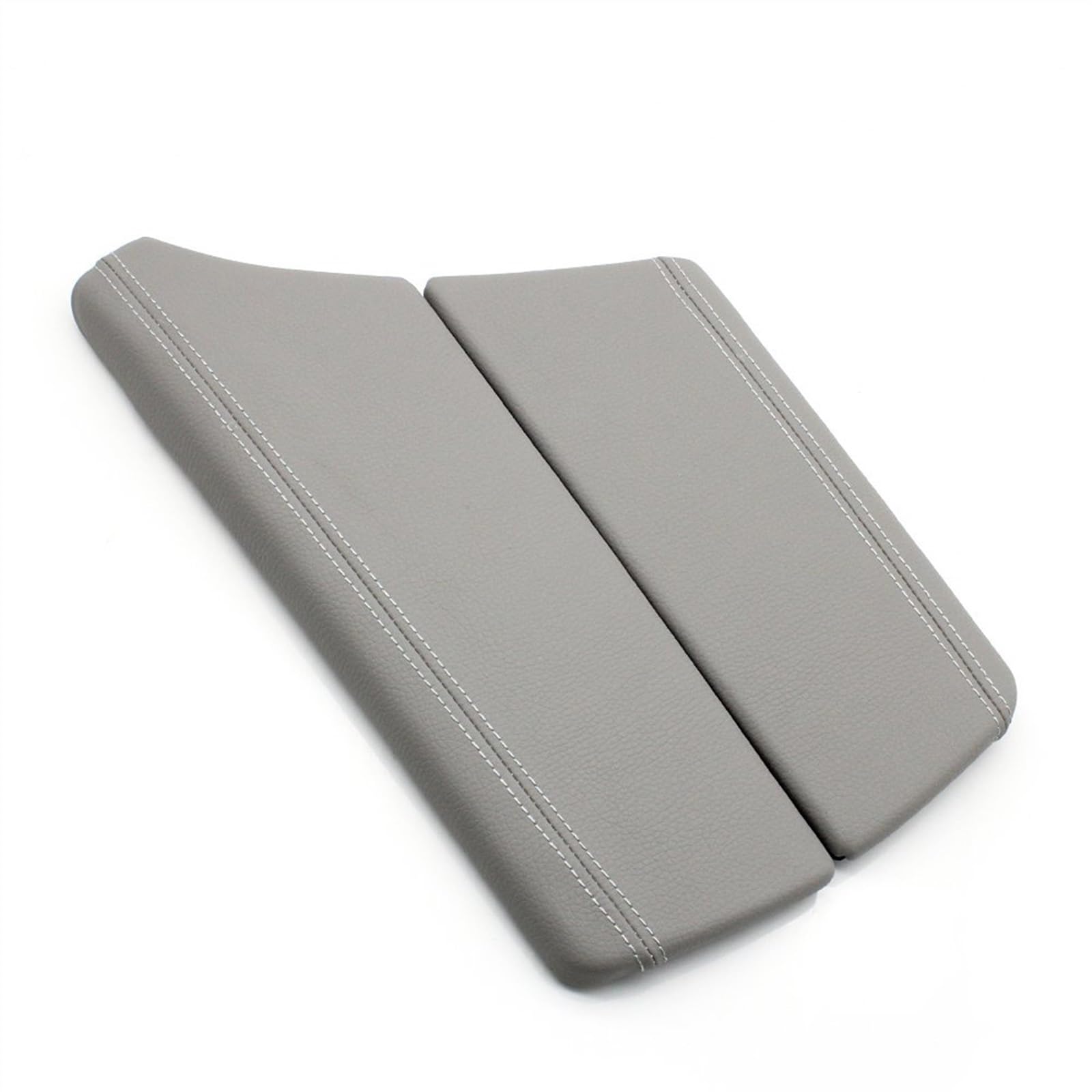 Sitz-Armlehnen-Boxanzug Für BMW 5 Series F10 F11 F18 2010-2017 Mittelkonsole Armlehne Fall Abdeckung Leder Aufbewahrungsbox Deckel Ersatz(Grau,Armrest Cover) von Generisch