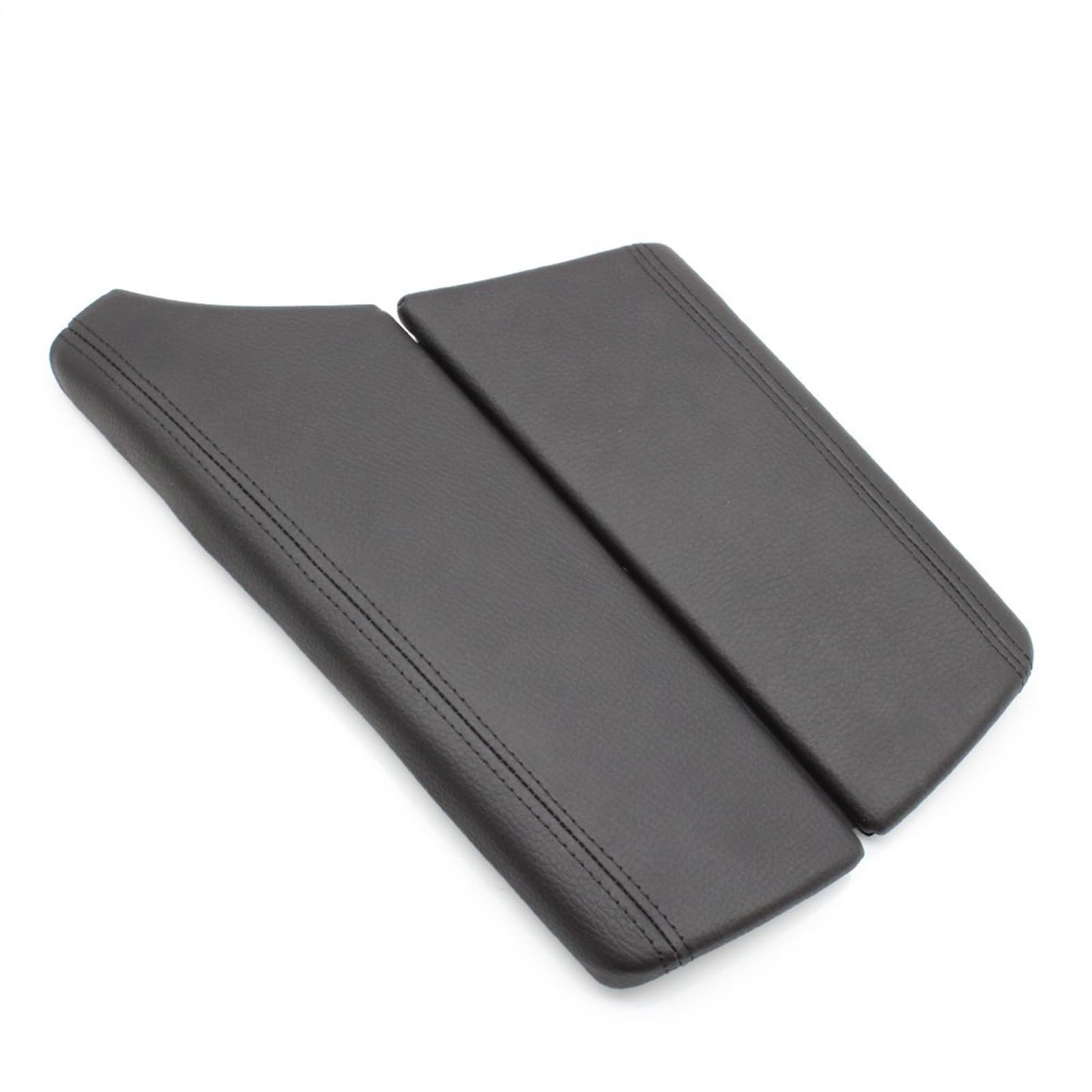 Sitz-Armlehnen-Boxanzug Für BMW 5 Series F10 F11 F18 2010-2017 Mittelkonsole Armlehne Fall Abdeckung Leder Aufbewahrungsbox Deckel Ersatz(Schwarz,Armrest Cover) von Generisch