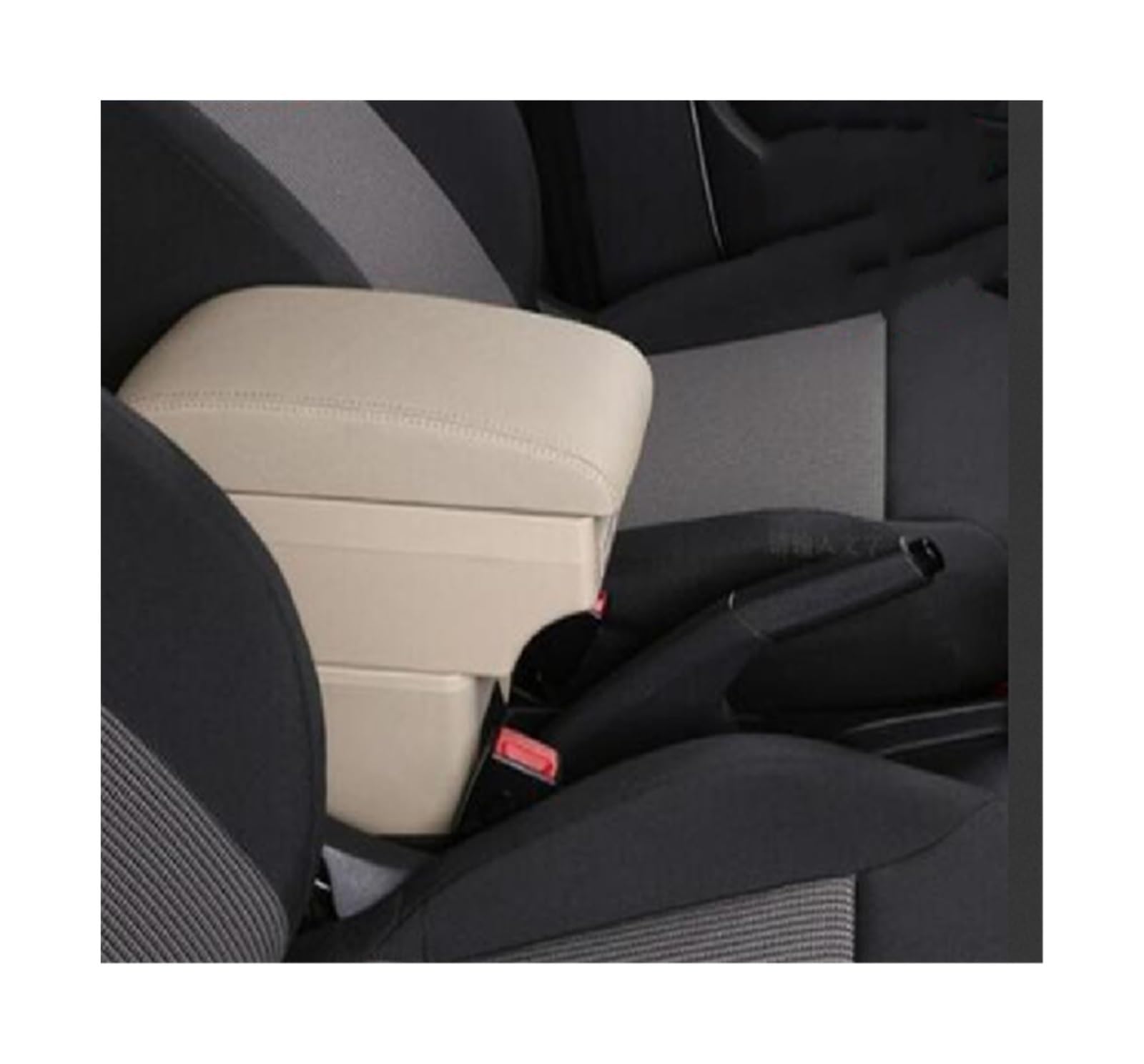Sitz-Armlehnen-Boxanzug Für Hyundai für Elantra für Touring I30 I30cw 2007-2011 Auto Armlehne Center Storage Box für Mit USB Armlehne Box Innen Teile(C style Beige 7USB) von Generisch