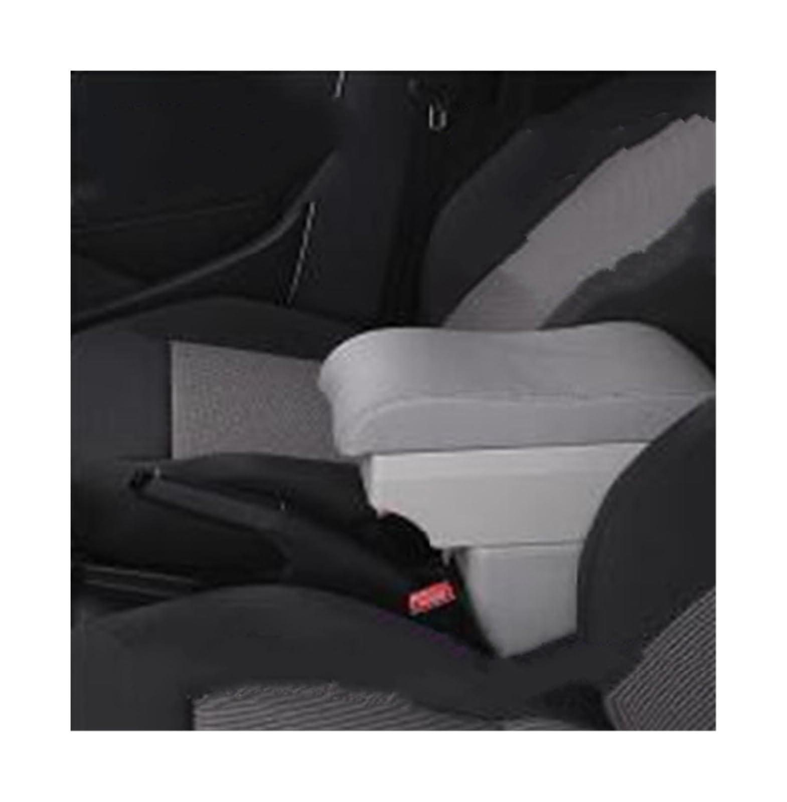 Sitz-Armlehnen-Boxanzug Für Opel für Corsa F 2020 2021 2022 Autoarmlehne Zentrale Aufbewahrungsbox für Mit USB-Innenausstattung Autozubehör Armlehnenbox(C gray 7USB) von Generisch