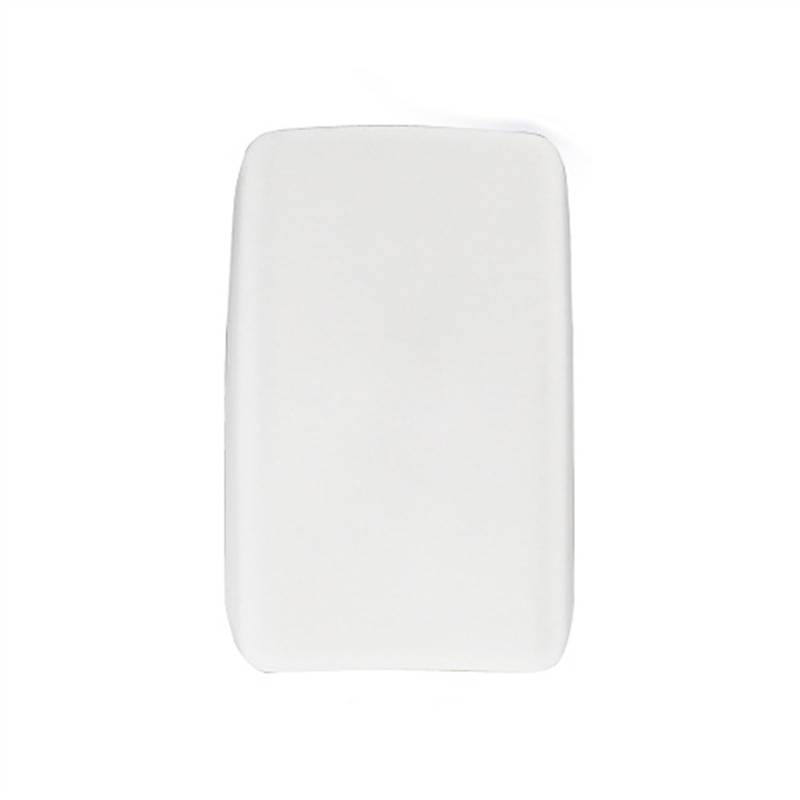 Sitz-Armlehnen-Boxanzug Für Tesla für Modell 3/Y Mittelkonsolen-Armlehnenabdeckung, kratzfeste, verschleißfeste Armlehnenbox-Schutzdekor-Modifikation(Plain White) von Generisch