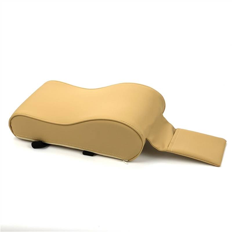 Sitz-Armlehnen-Boxanzug Für Volvo S40 S60 S80 S90 S40 XC60 XC90 V40 V60 V90 C30 XC40 XC70 V70 Auto Armlehne Pad(Beige) von Generisch